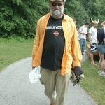 Captain Harley, race starter