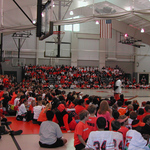 Sea of Orange and Black