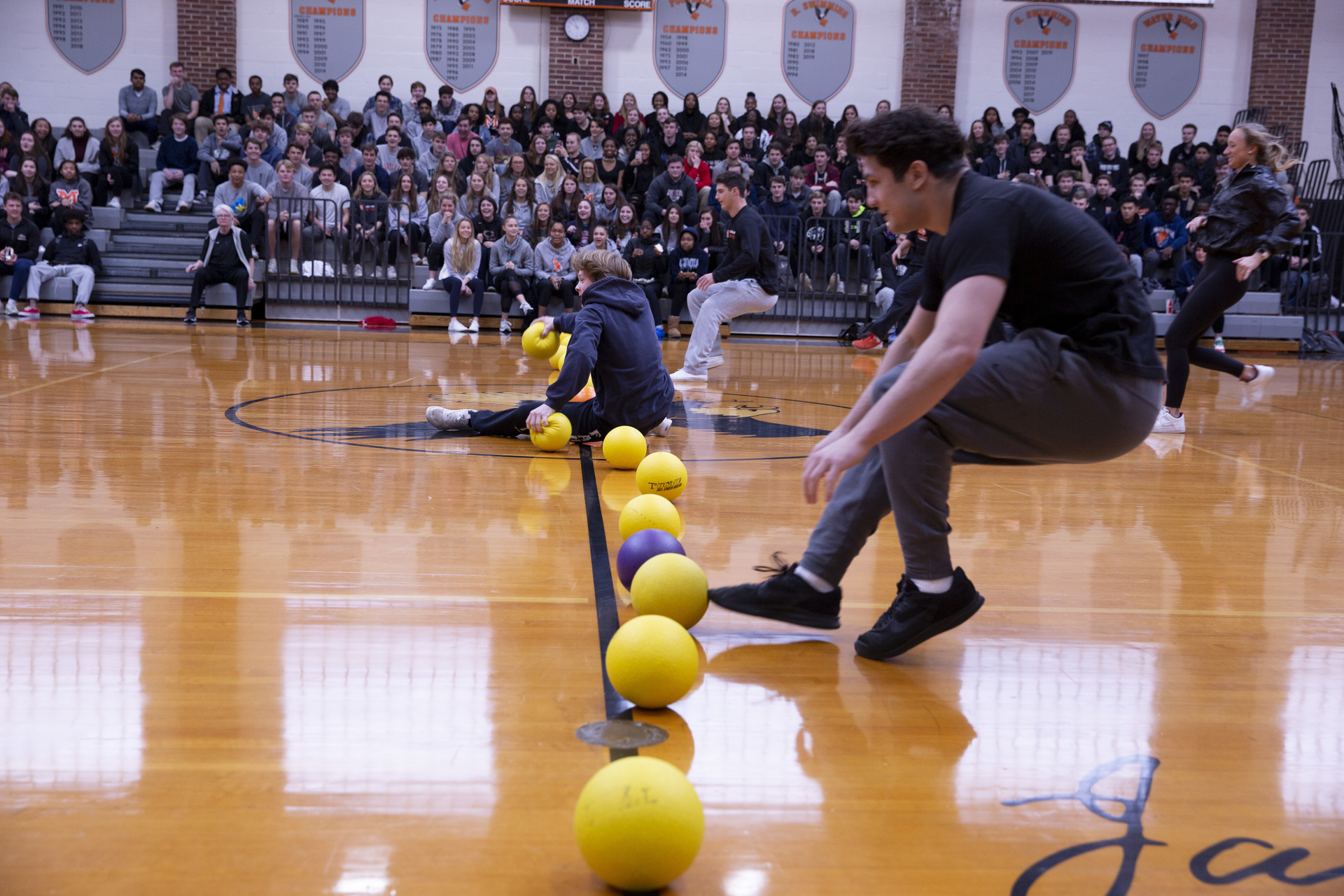 Upper School Dodge Ball Tournament News & Photos McDonogh School