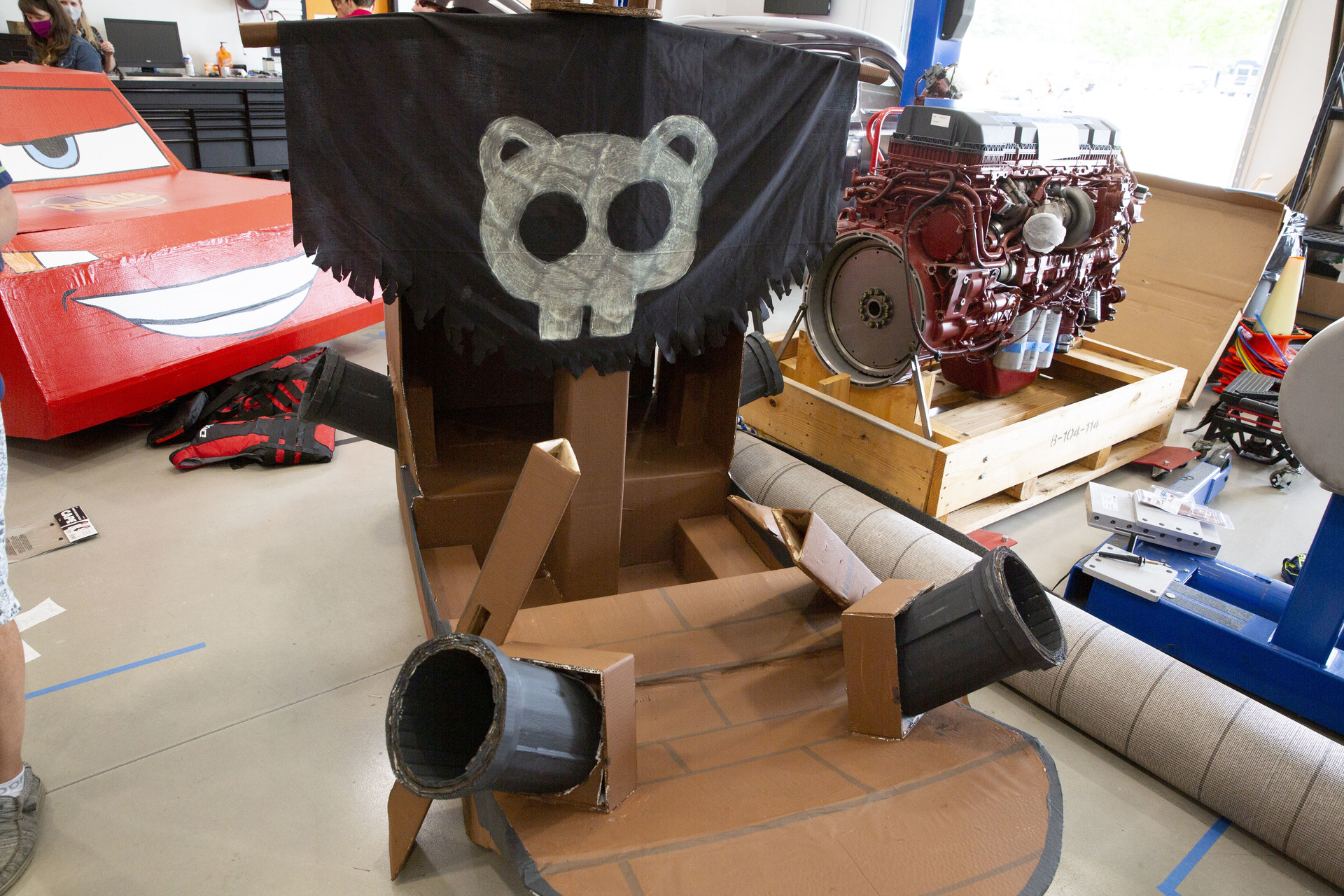 Cardboard Boats Race Again - News & Photos - McDonogh School
