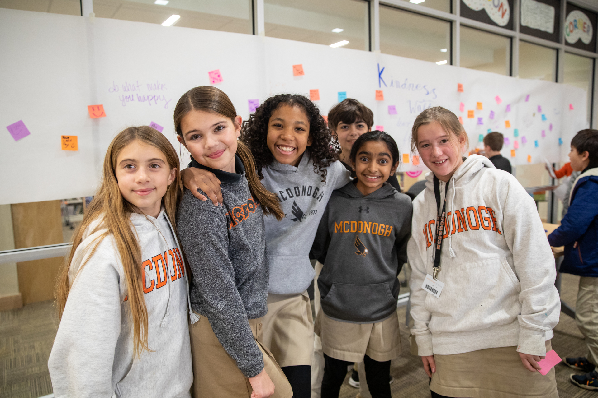 Spreading Kindness in the Middle School News & Photos McDonogh School