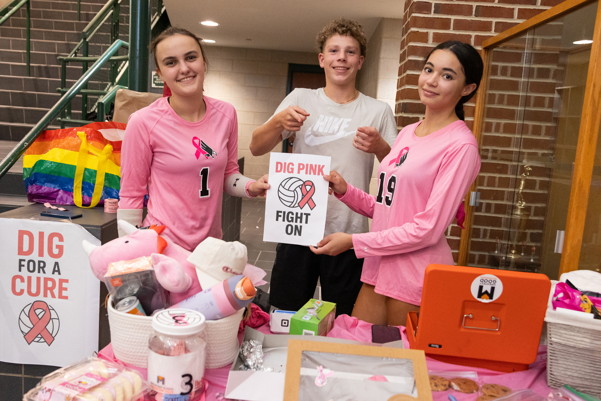 Dig Pink Card Dig Pink for a Cause - News & Photos - McDonogh School